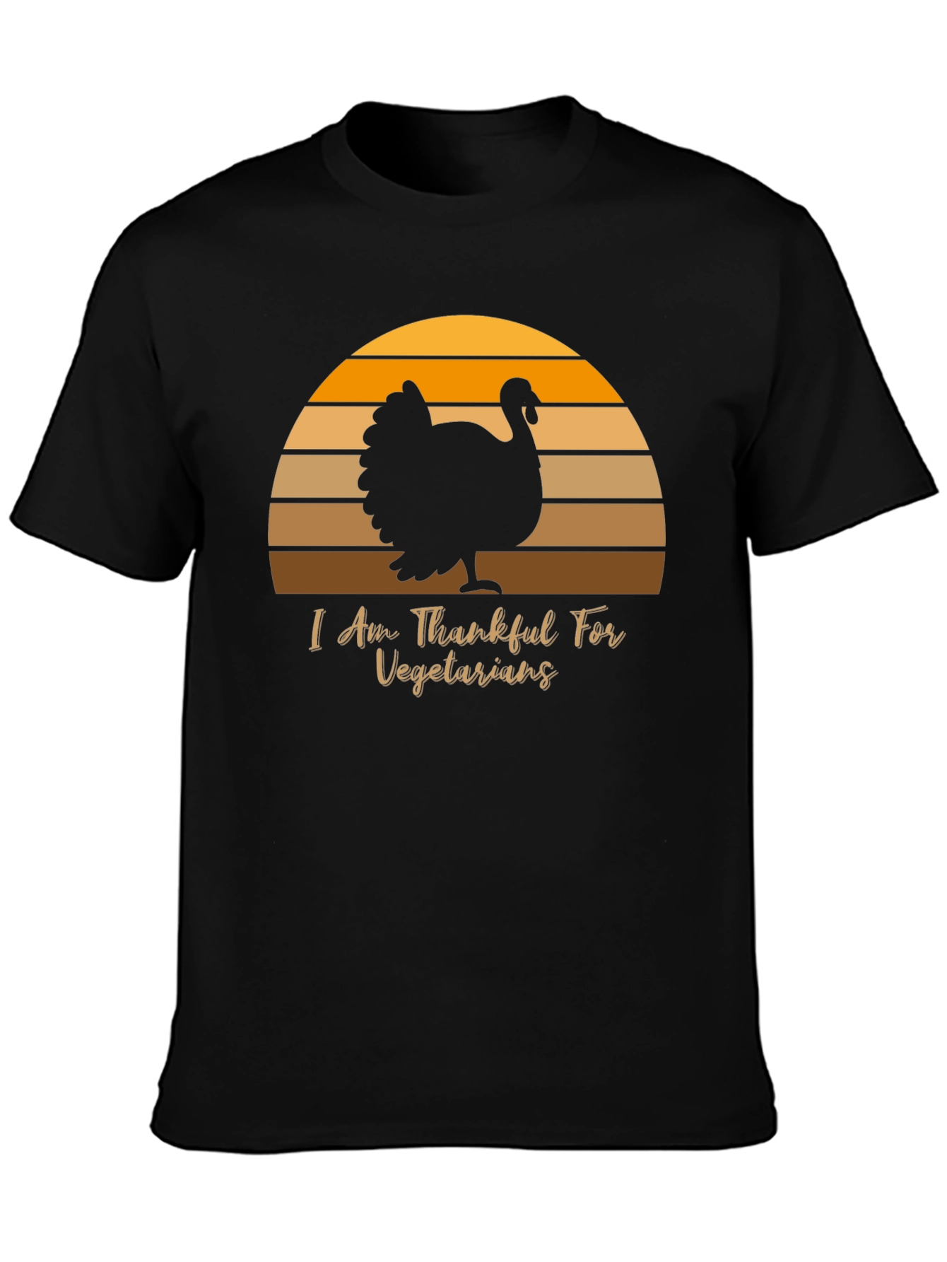Thanksgiving Turkey Vegetarian T-Shirt