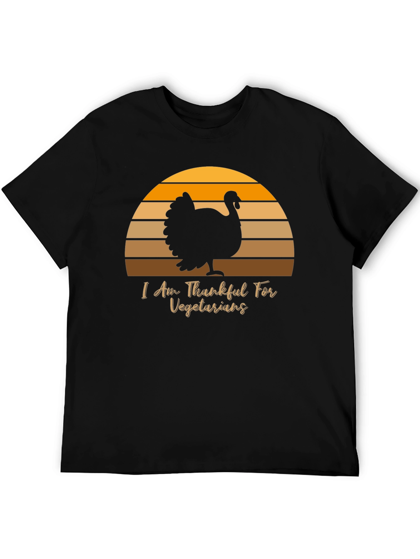 Thanksgiving Turkey Vegetarian T-Shirt