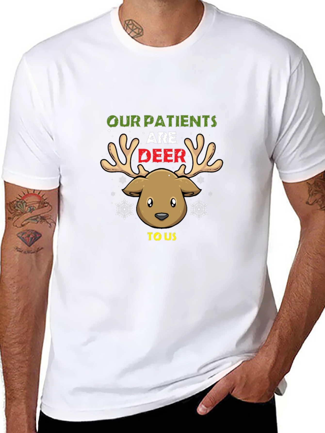 Our Patients are Deer to Us Funny Nurse T-Shirt