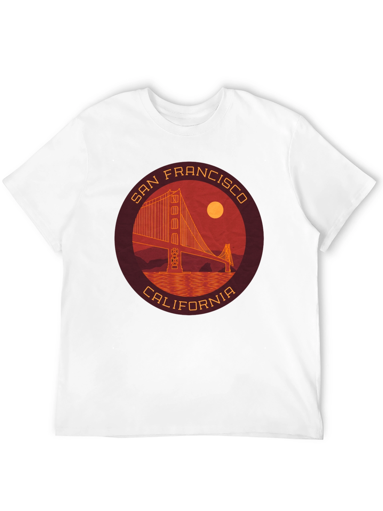 San Francisco Golden Gate Bridge Mens Graphic Tee