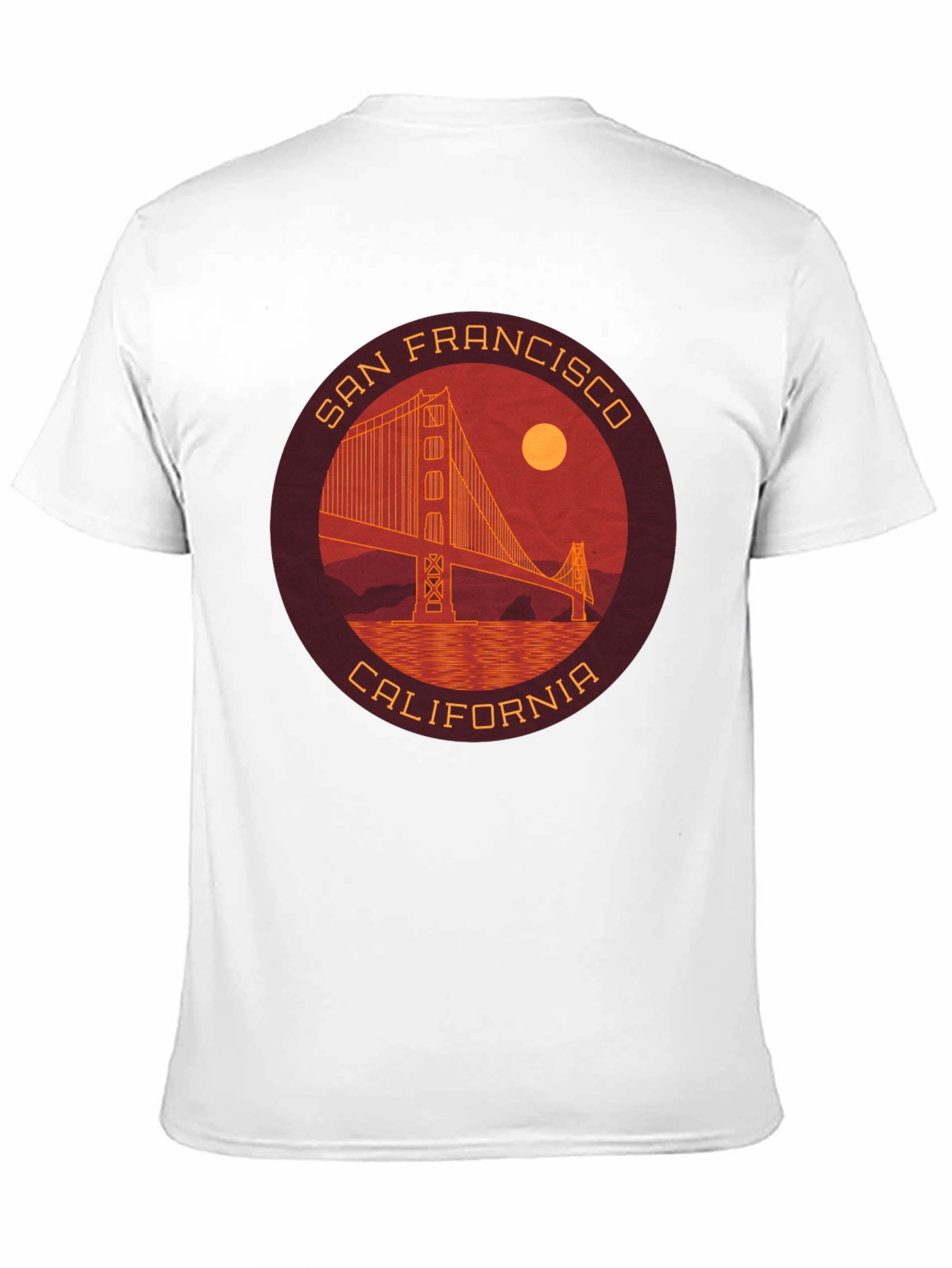 San Francisco Golden Gate Bridge Mens Graphic Tee