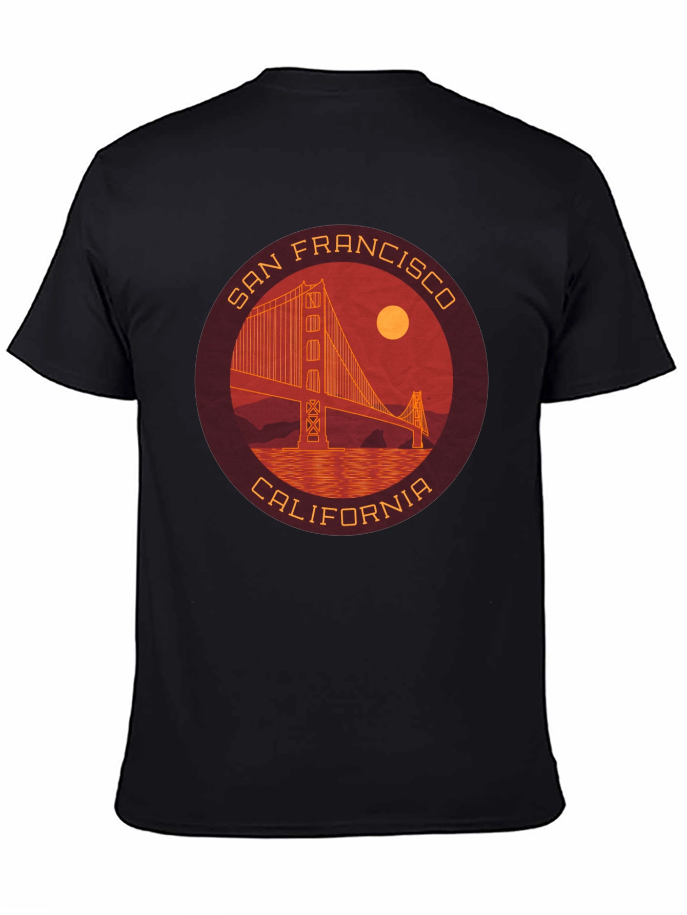 San Francisco Golden Gate Bridge Mens Graphic Tee