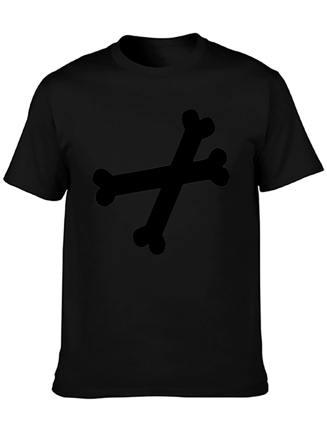 Crossbones Graphic Tee - Mens Black T-Shirt