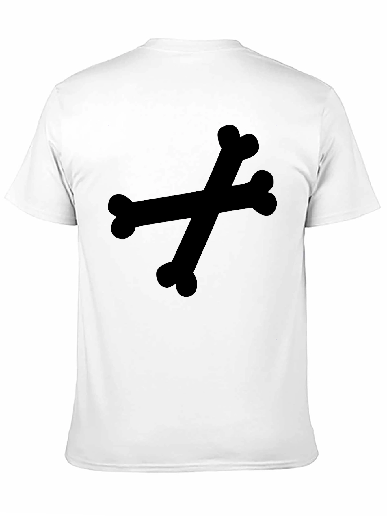 Crossbones Graphic Tee - Mens Black T-Shirt