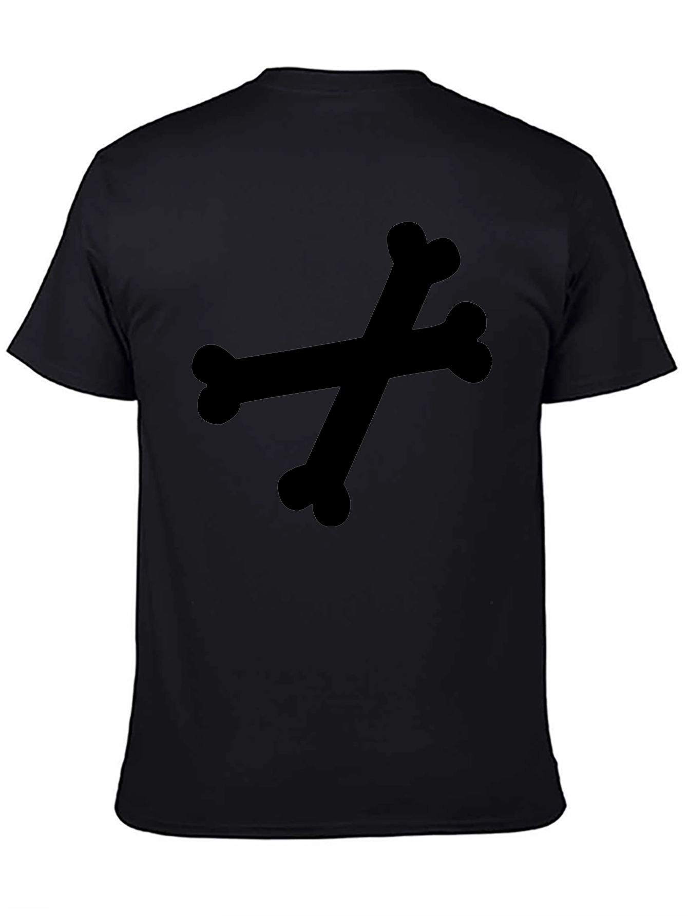 Crossbones Graphic Tee - Mens Black T-Shirt