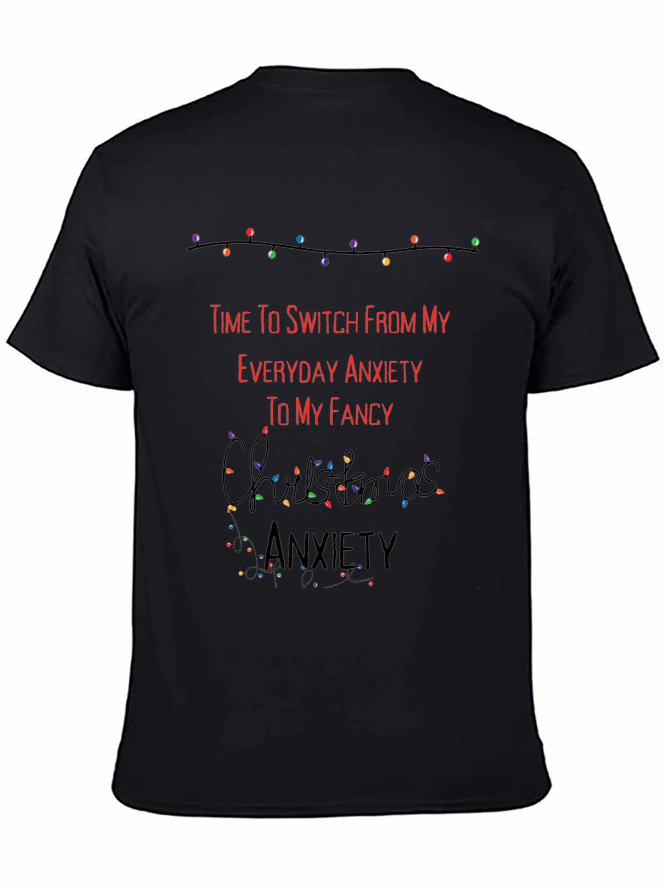 Funny Christmas Anxiety T-Shirt