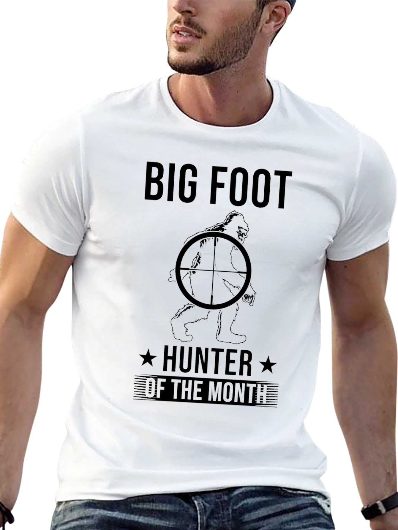 Big Foot Hunter of the Month Graphic Tee