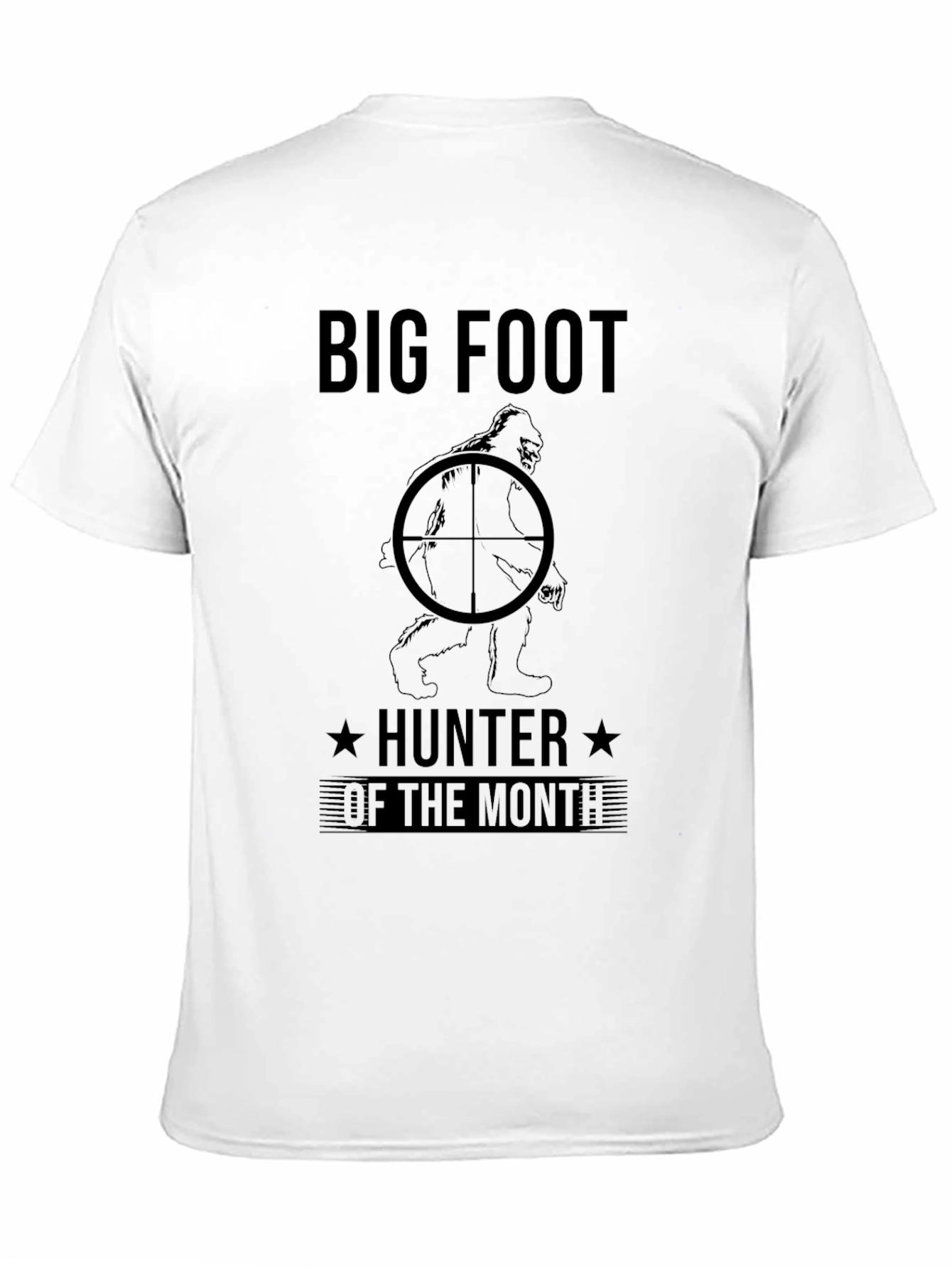 Big Foot Hunter of the Month Graphic Tee