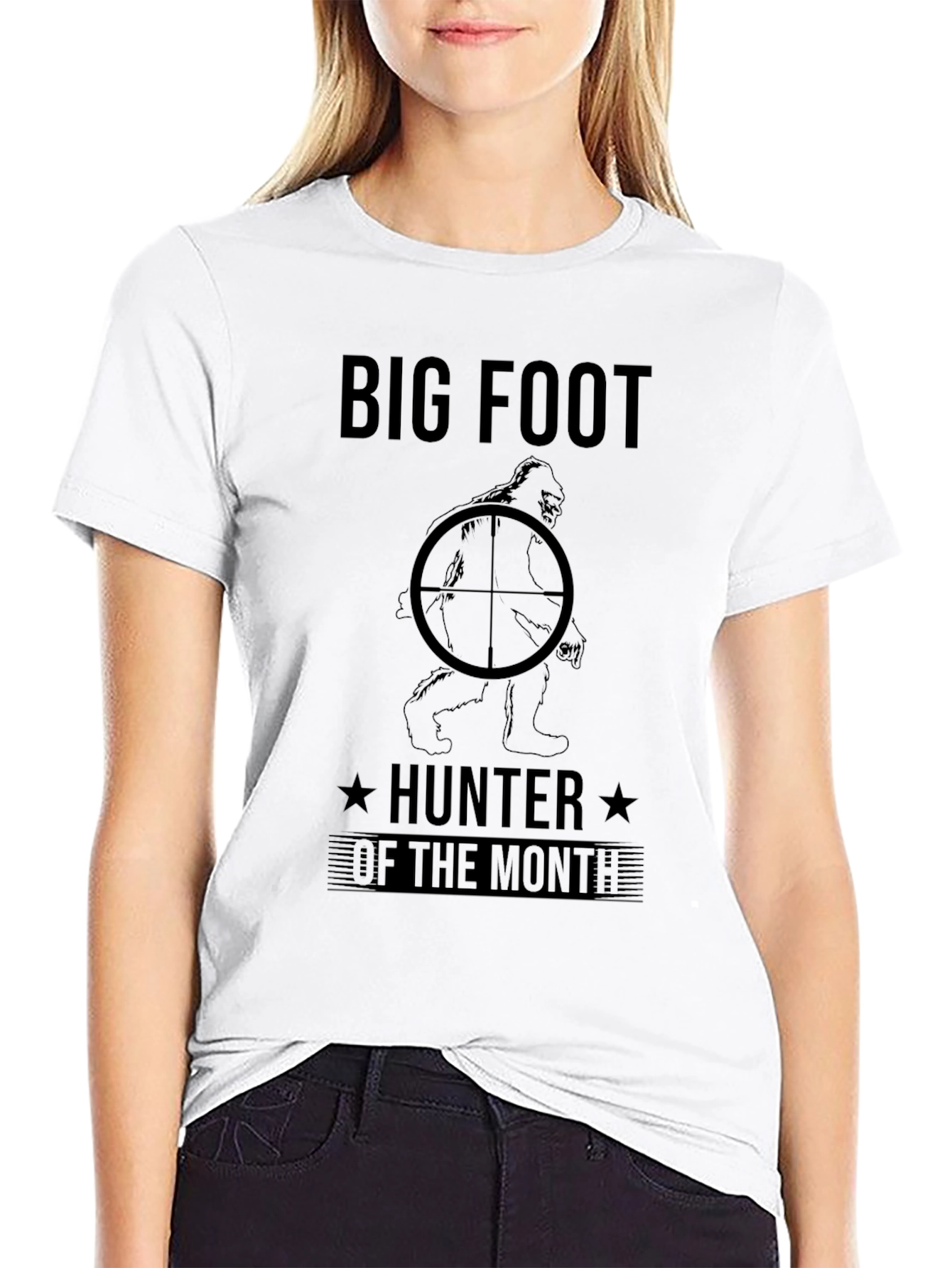 Big Foot Hunter of the Month Graphic Tee