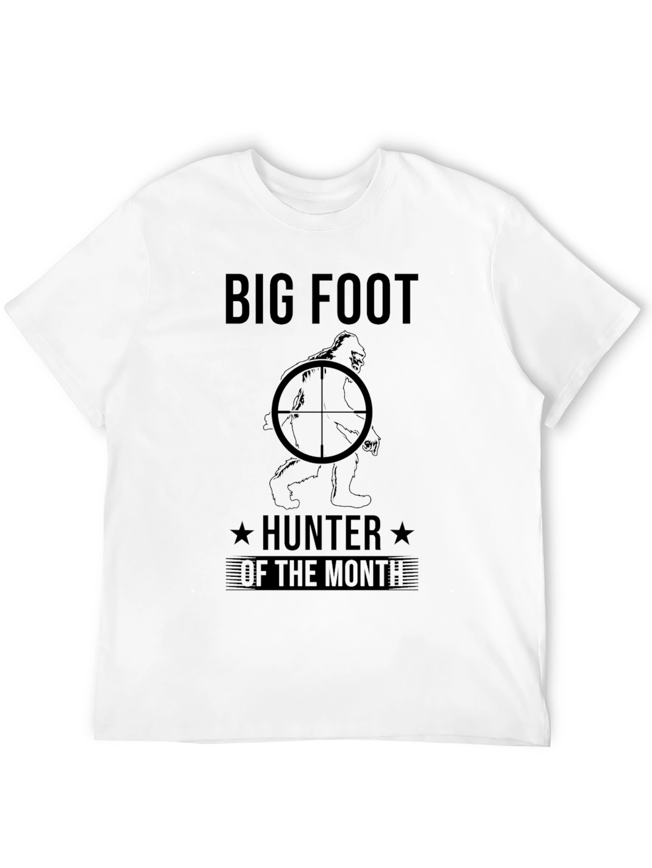 Big Foot Hunter of the Month Graphic Tee