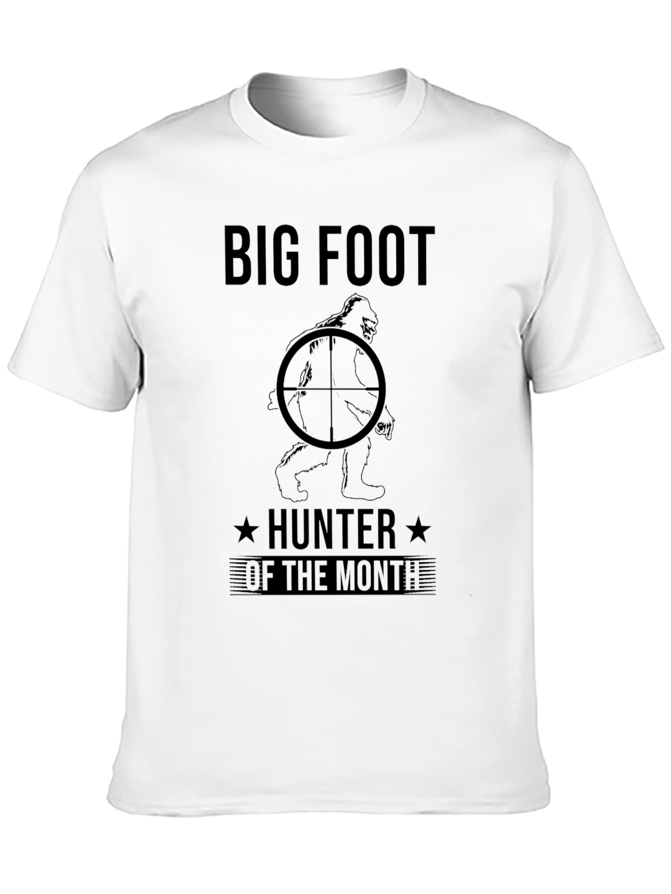 Big Foot Hunter of the Month Graphic Tee