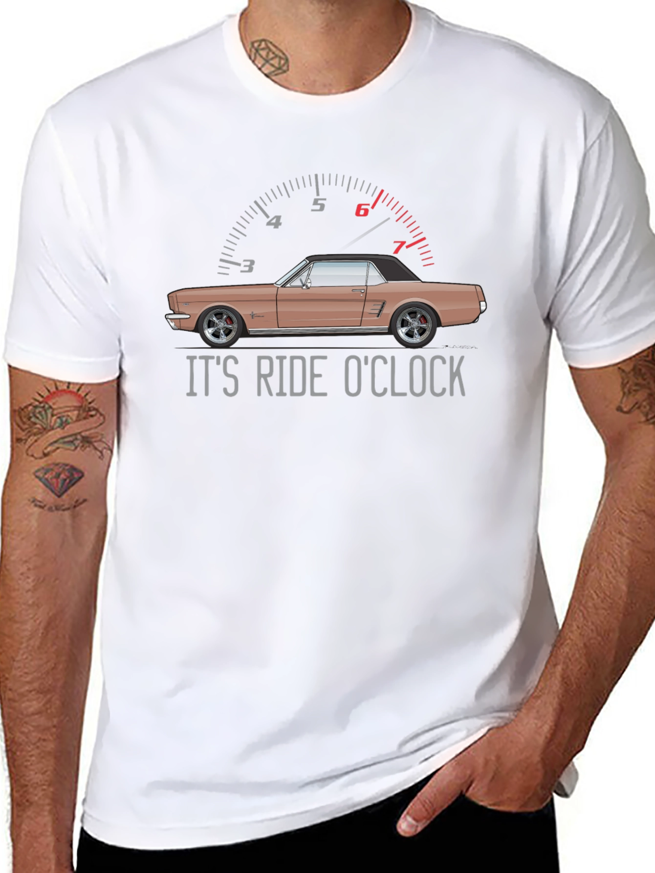 Its Ride OClock Graphic Tee