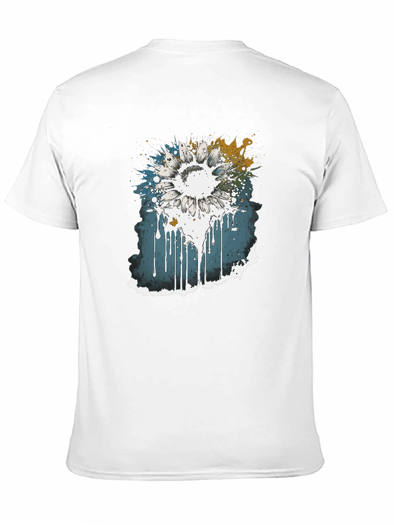 Sunflower Splash Graphic Tee