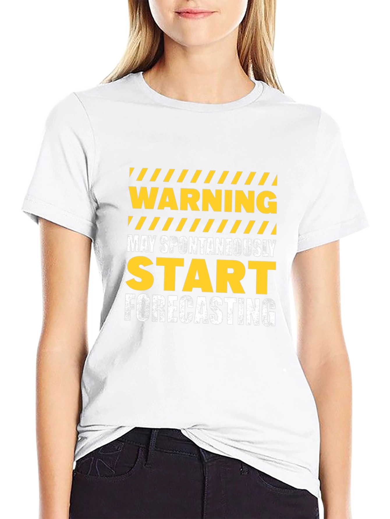 Warning May Spontaneously Start Forecasting Graphic Tee