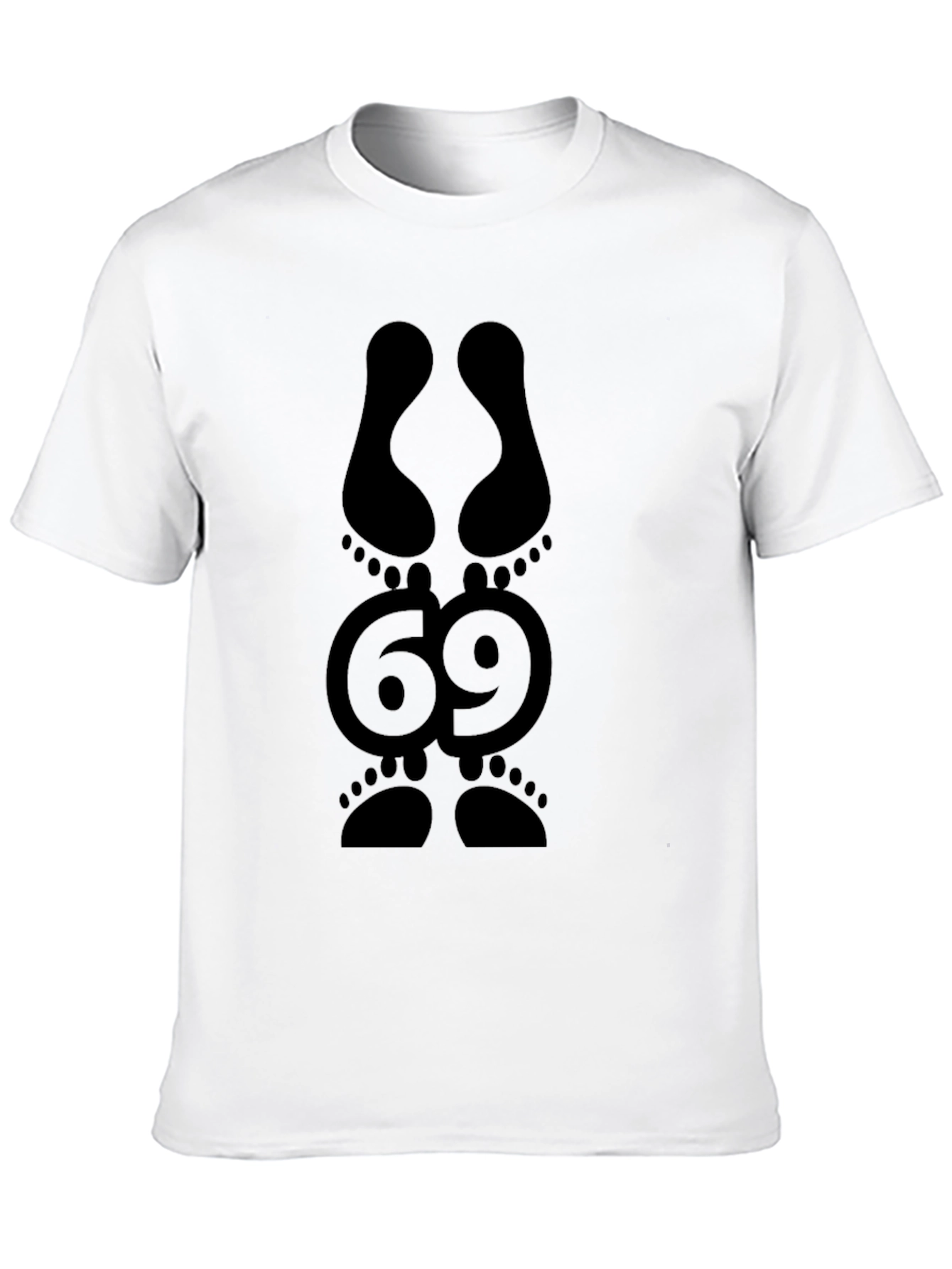 Black 69 Footprint Graphic Tee
