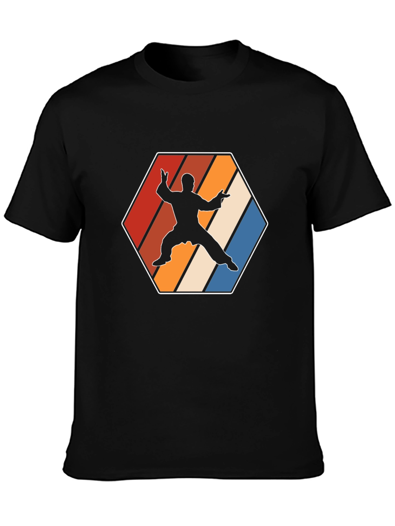 Retro Martial Arts Graphic Tee