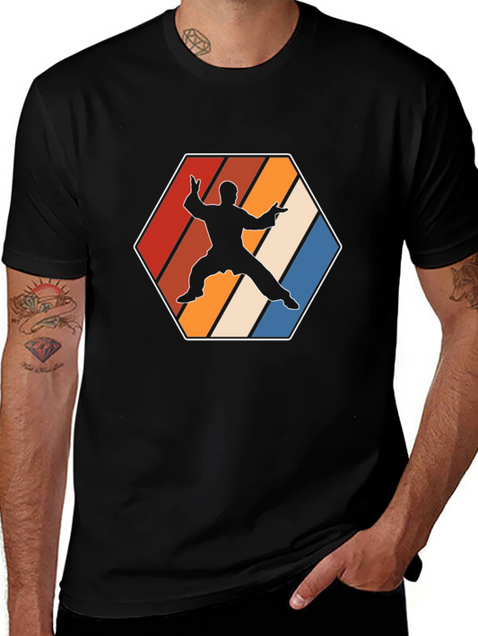 Retro Martial Arts Graphic Tee