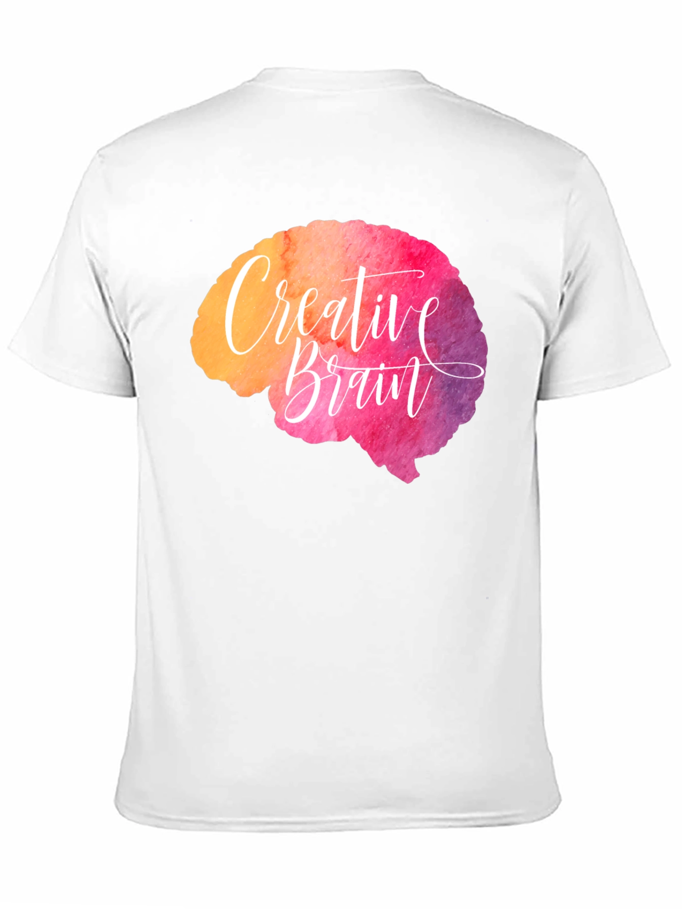 Creative Brain T-Shirt - Artistic Design