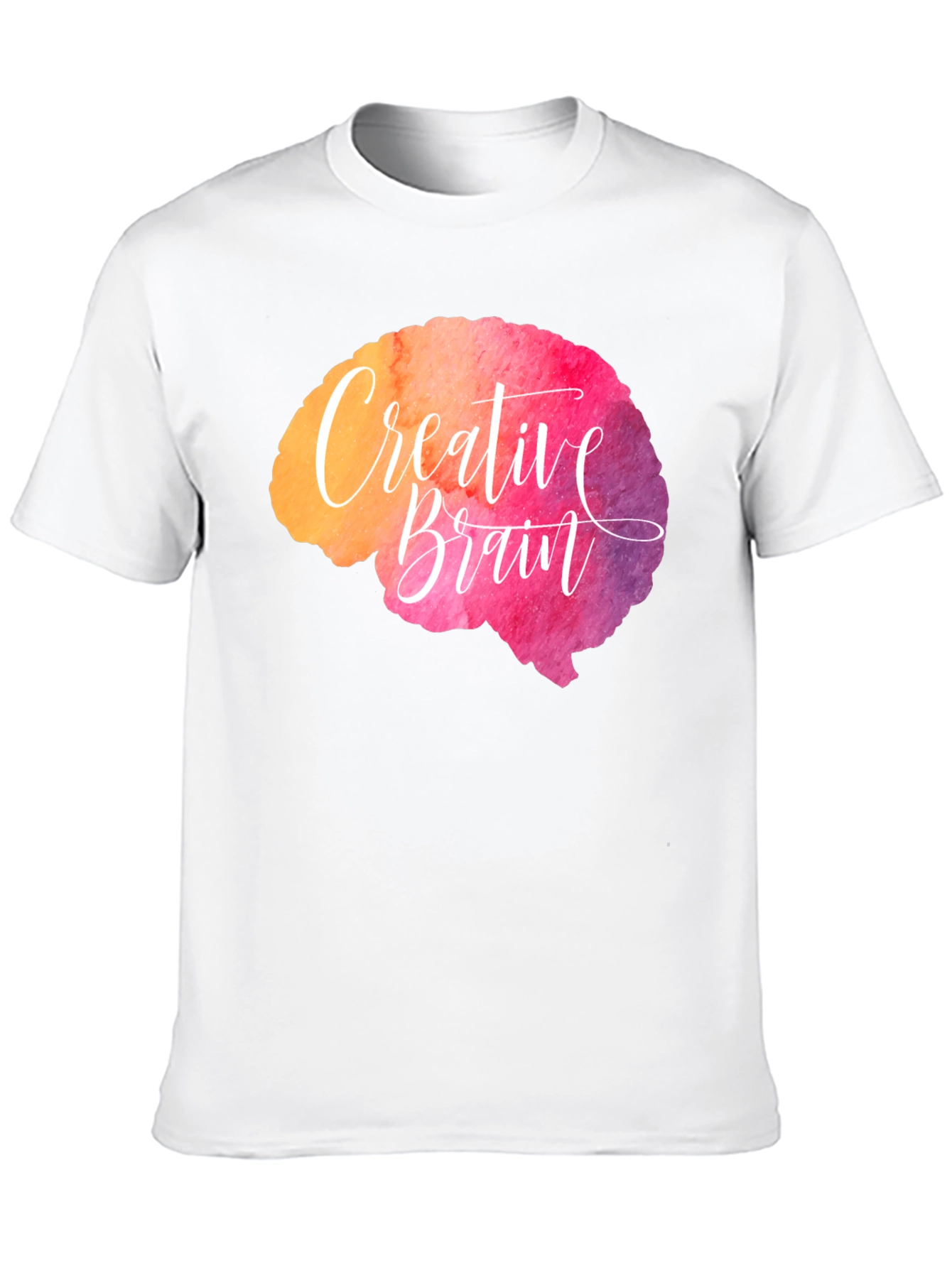 Creative Brain T-Shirt - Artistic Design
