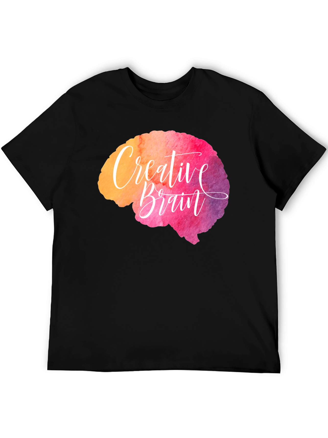 Creative Brain T-Shirt - Artistic Design