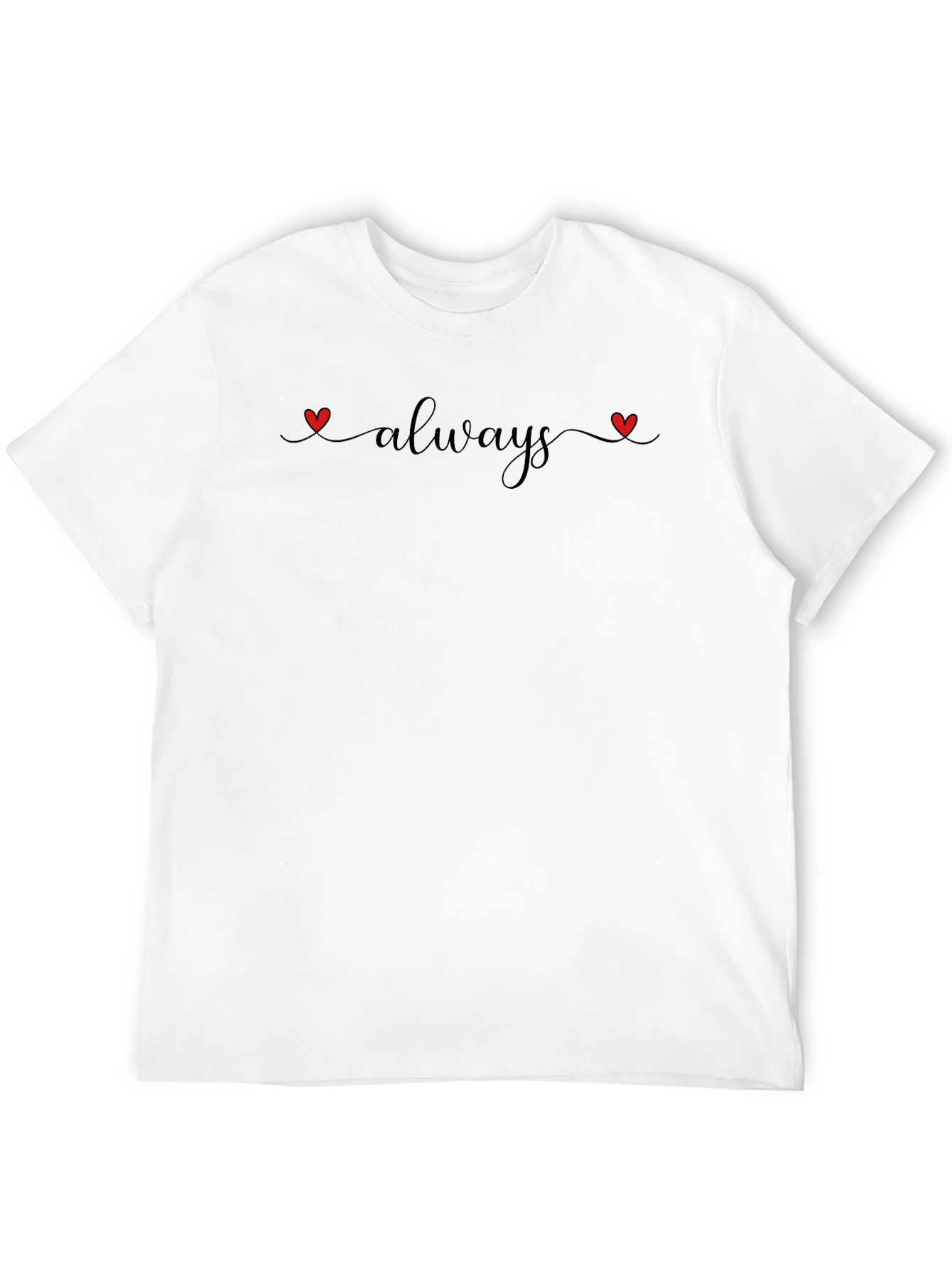 Always Heart Graphic Tee - Soft Cotton Blend