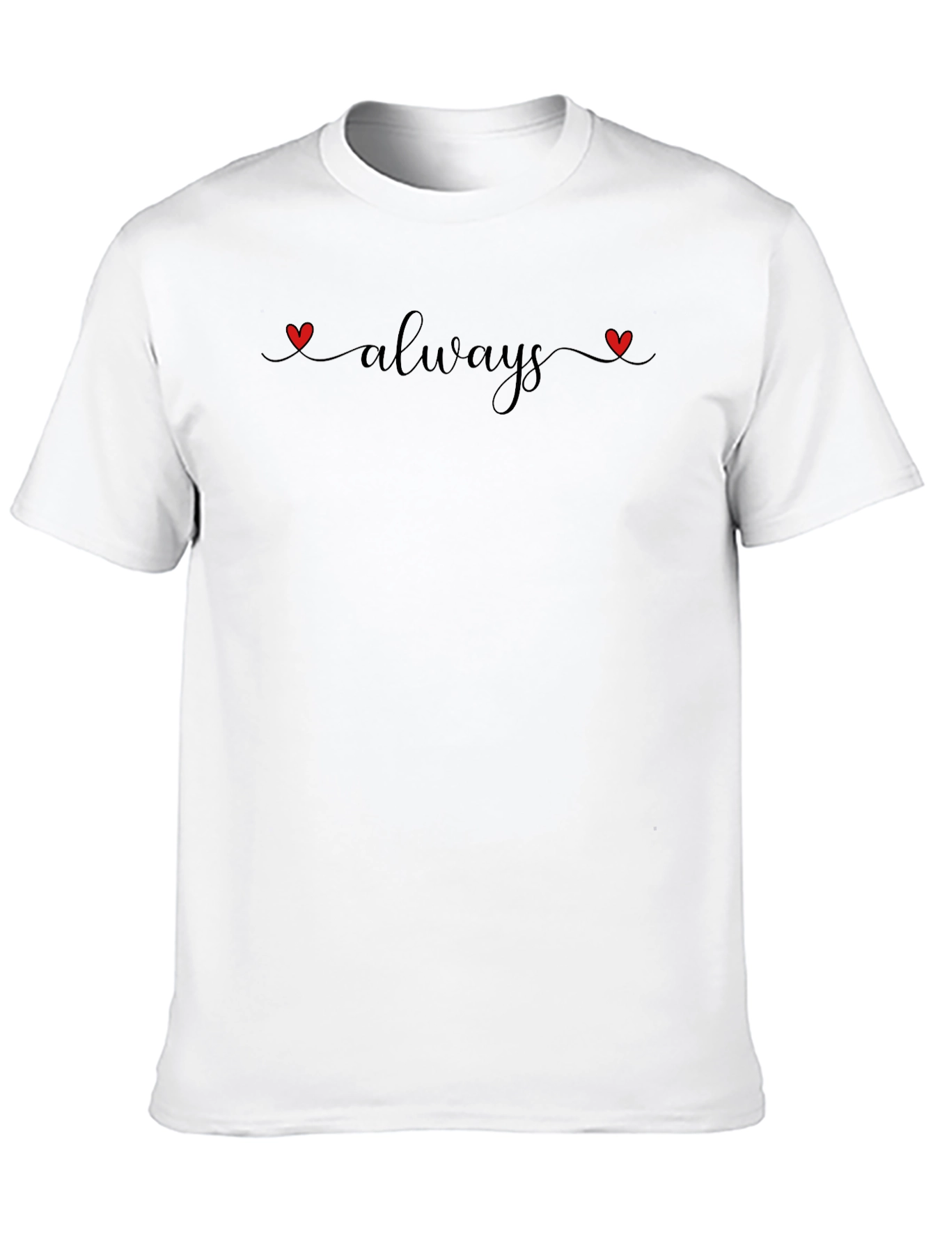 Always Heart Graphic Tee - Soft Cotton Blend