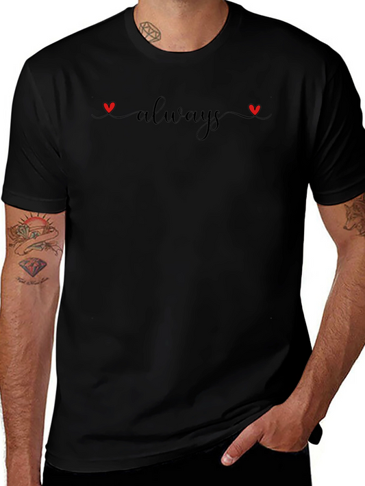 Always Heart Graphic Tee - Soft Cotton Blend