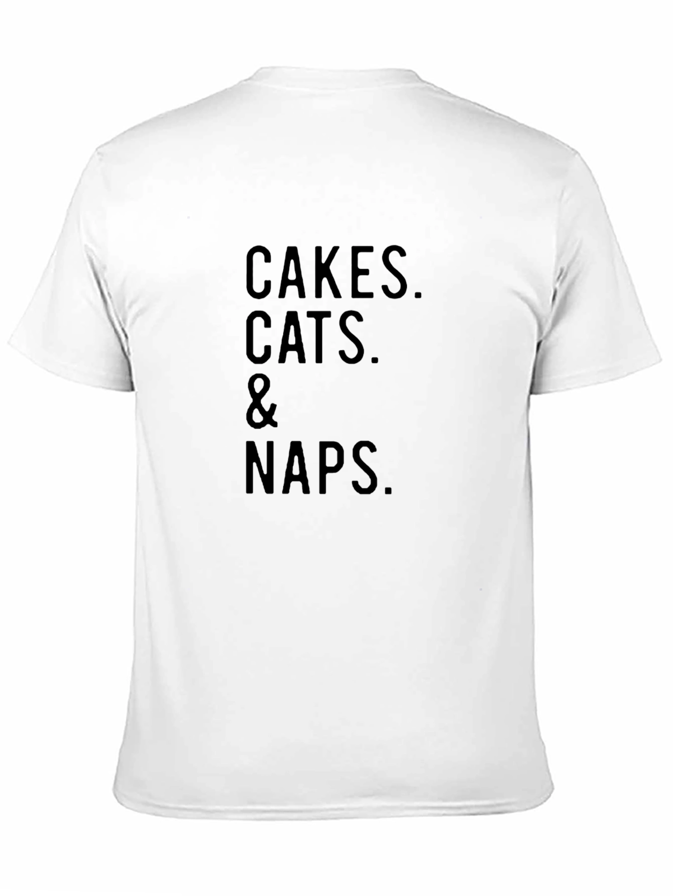 Cakes Cats & Naps - Graphic T-Shirt