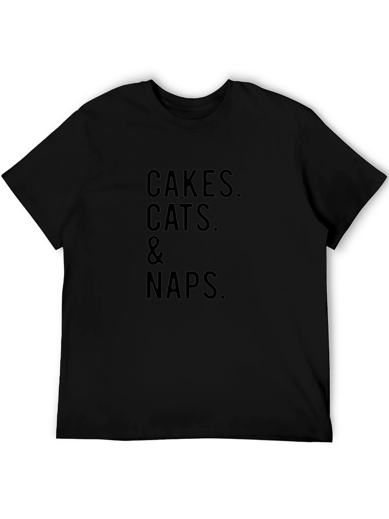 Cakes Cats & Naps - Graphic T-Shirt