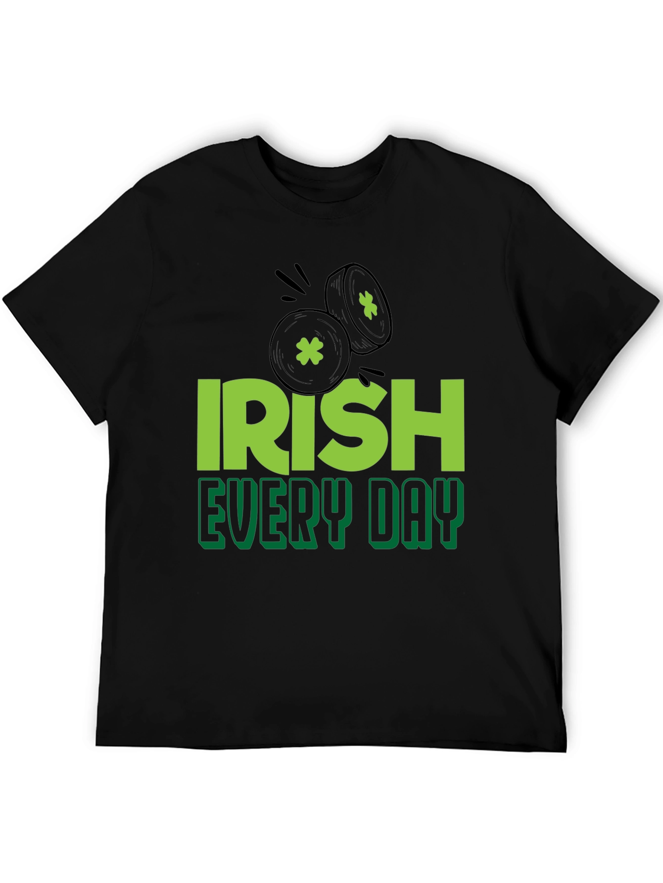 Irish Every Day Black T-Shirt