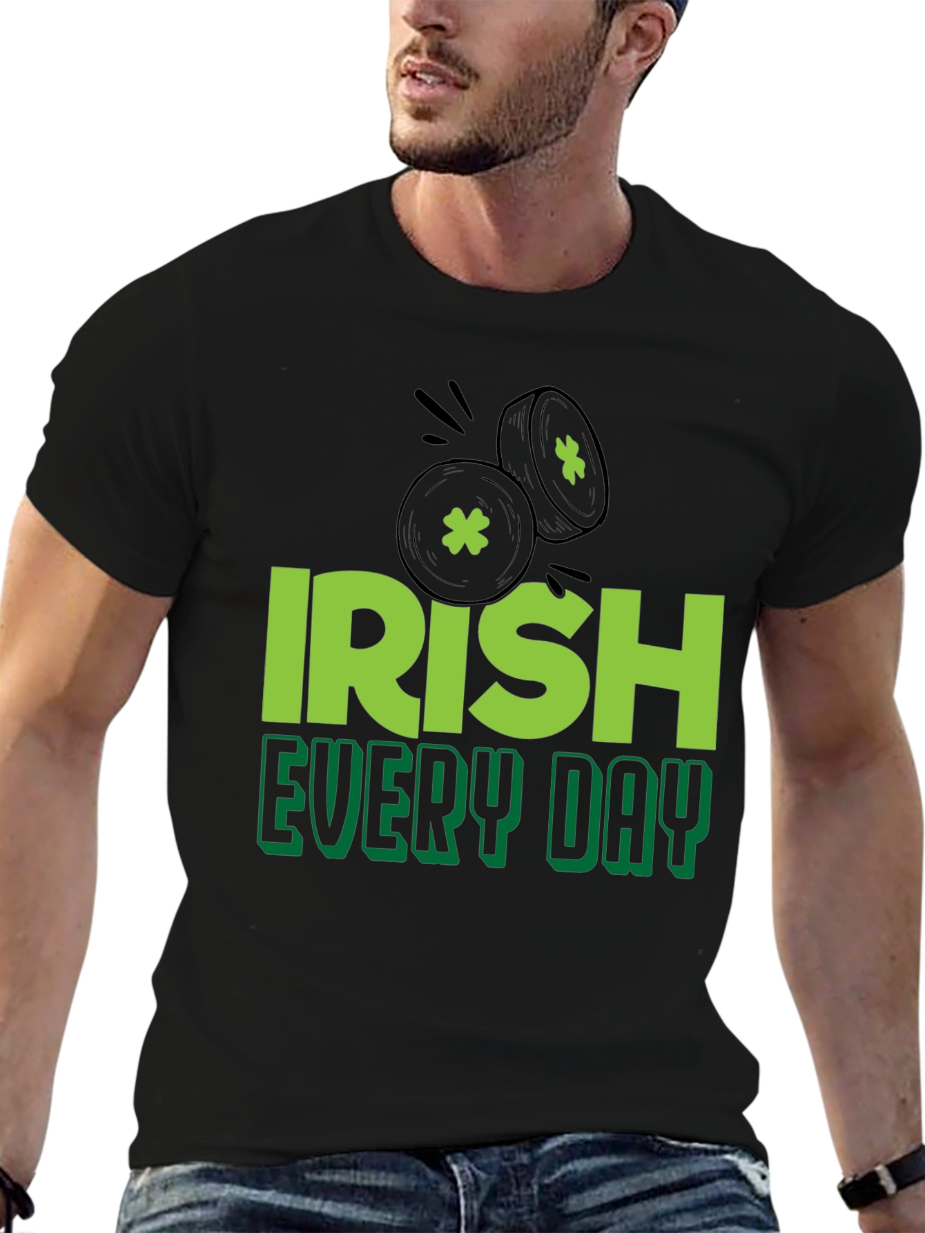 Irish Every Day Black T-Shirt