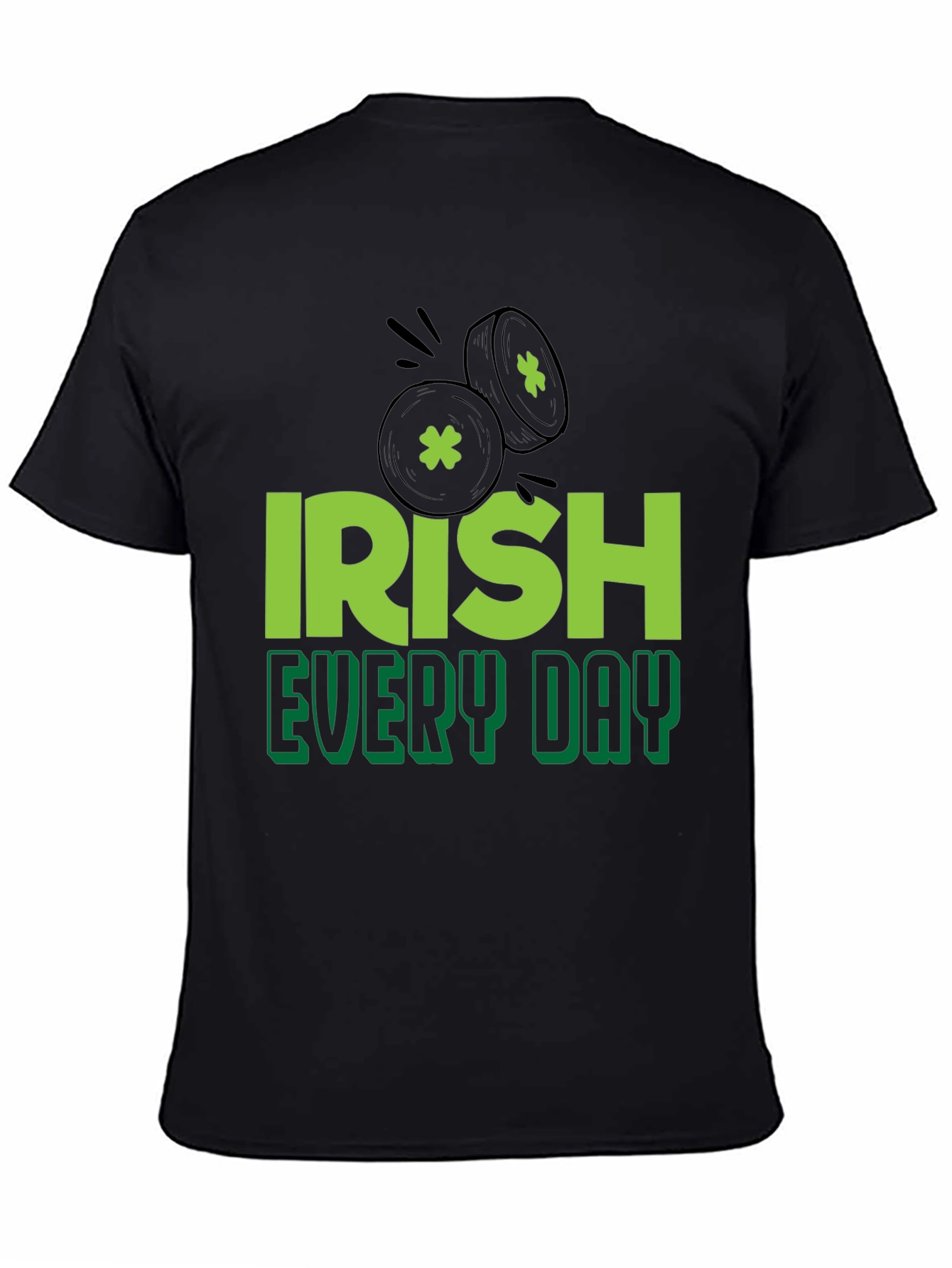 Irish Every Day Black T-Shirt
