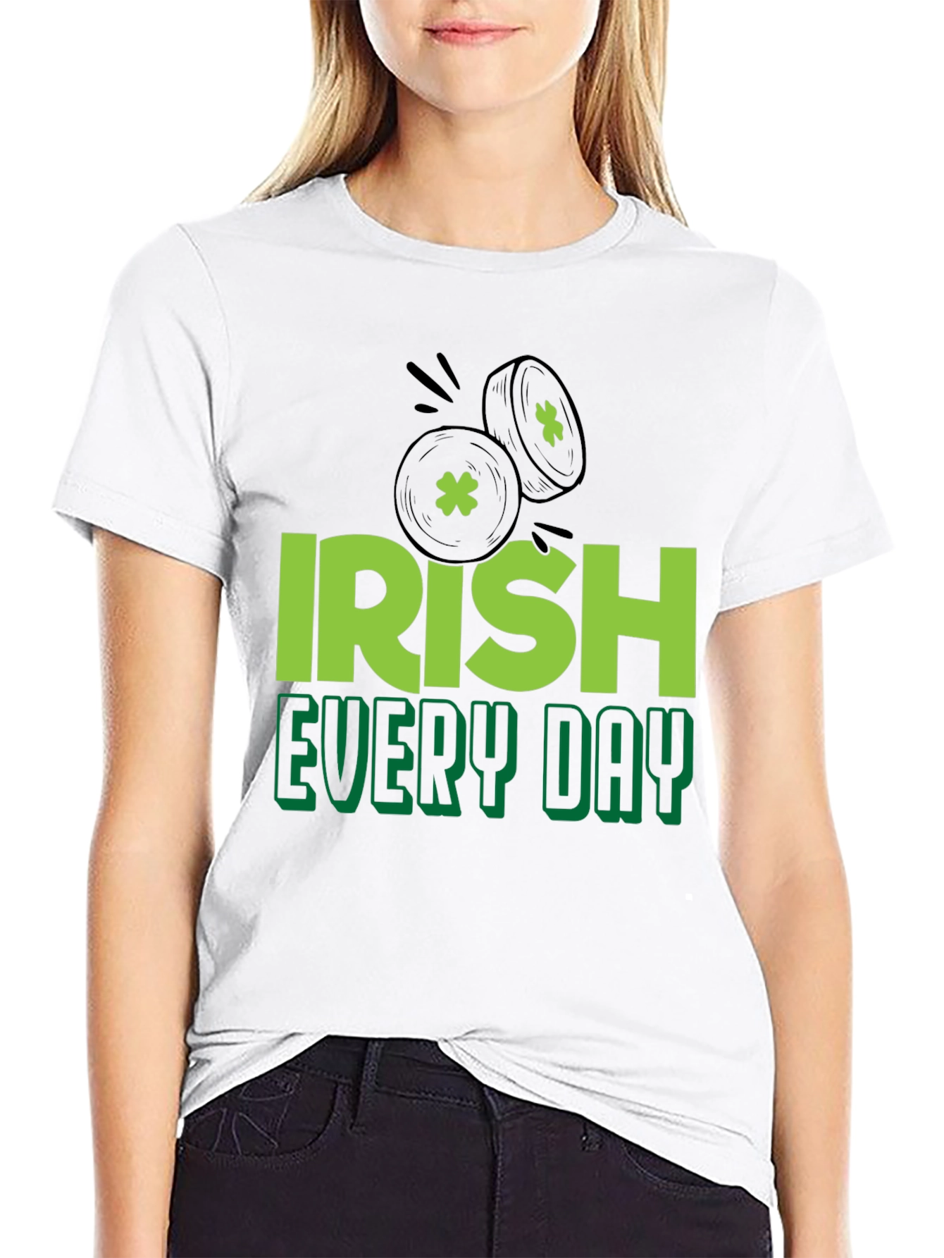 Irish Every Day Black T-Shirt