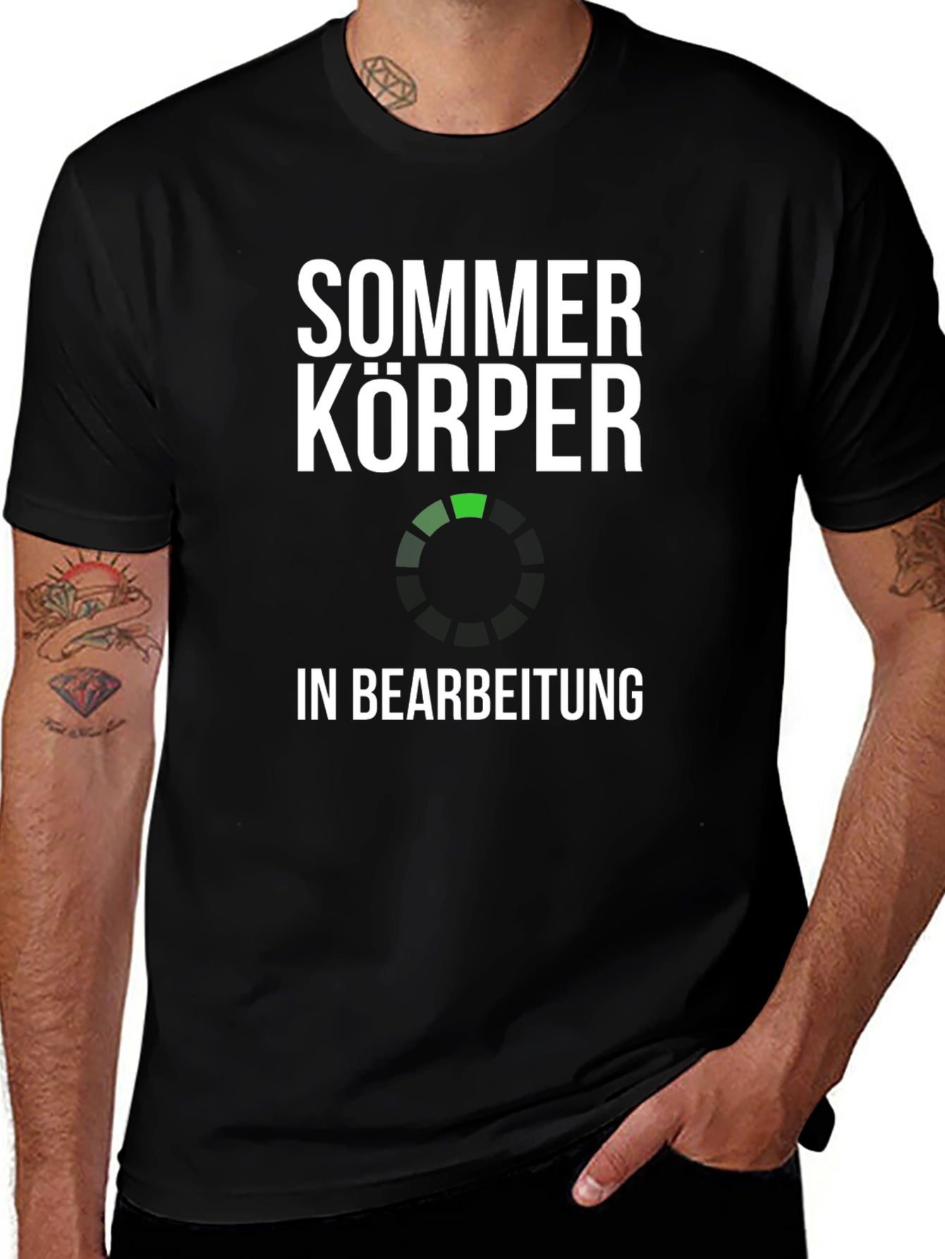 Sommer Korper In Bearbeitung Graphic Tee