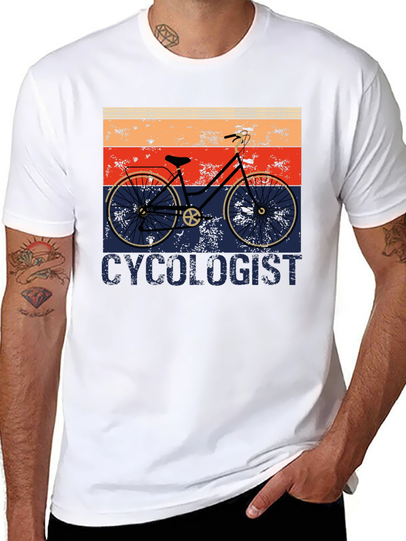 Cycologist Retro Cycling T-Shirt