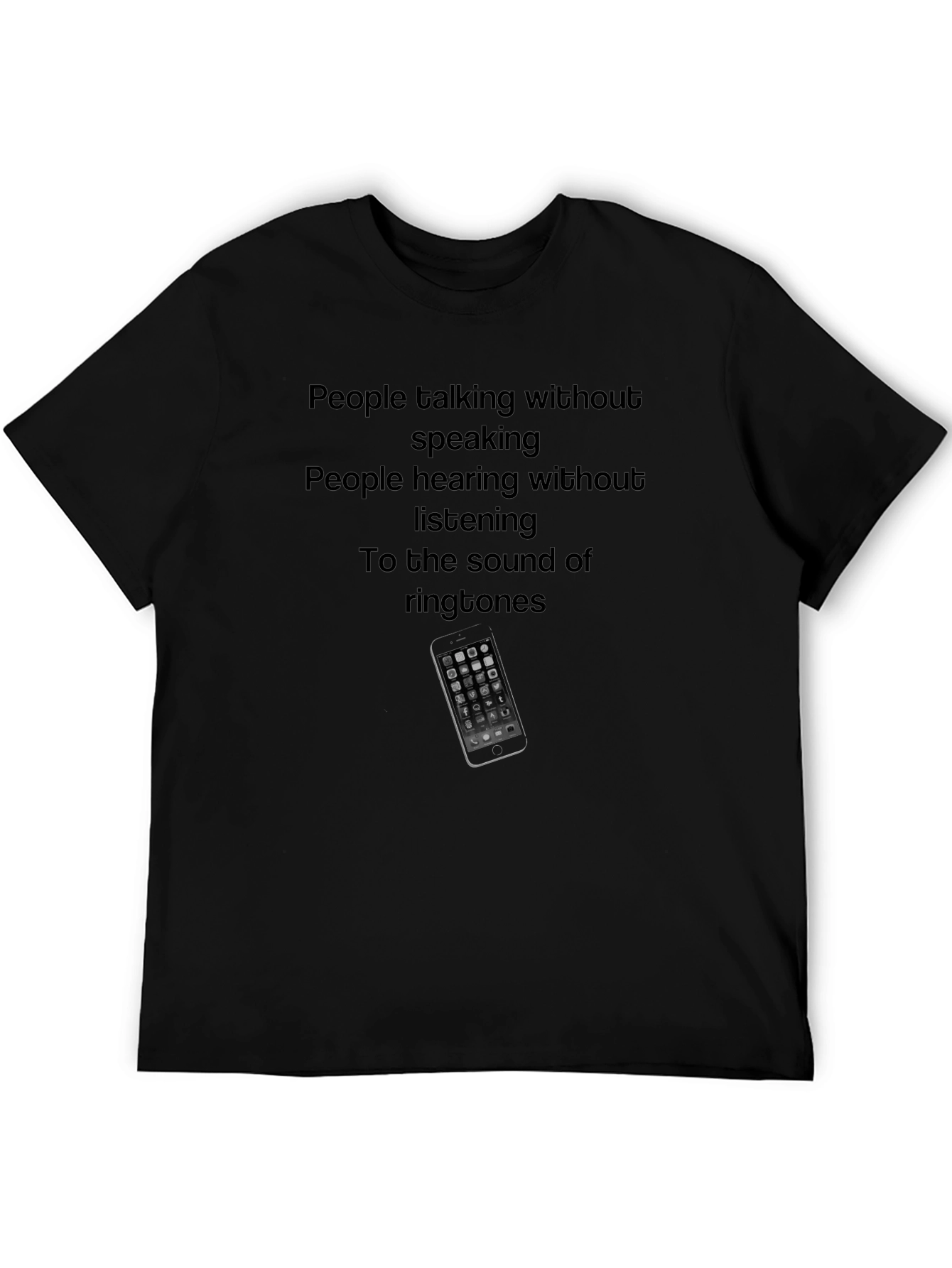 Ringtone Sound T-Shirt:  Humorous Tech Statement Tee