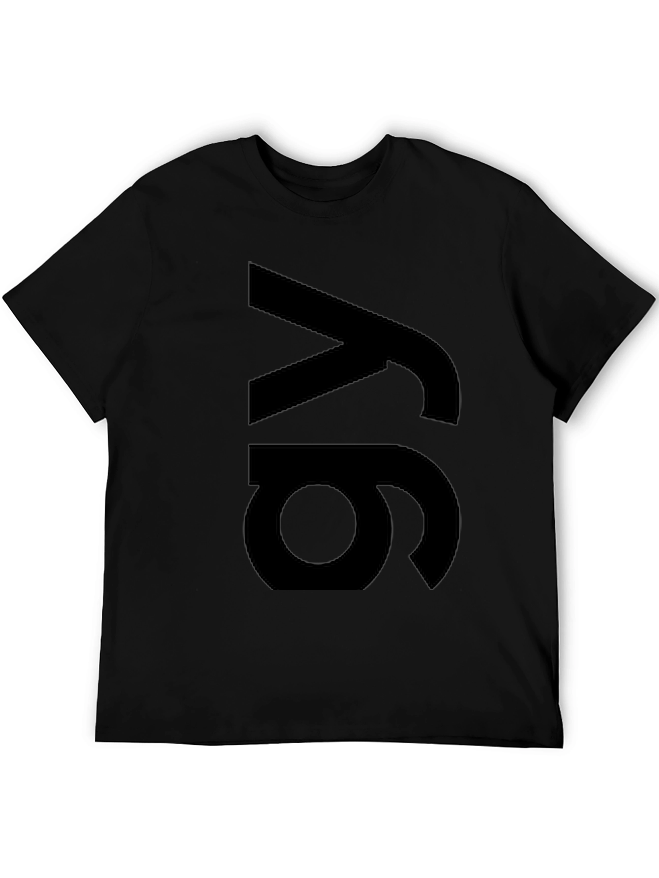 Modern Black 6y Graphic Tee