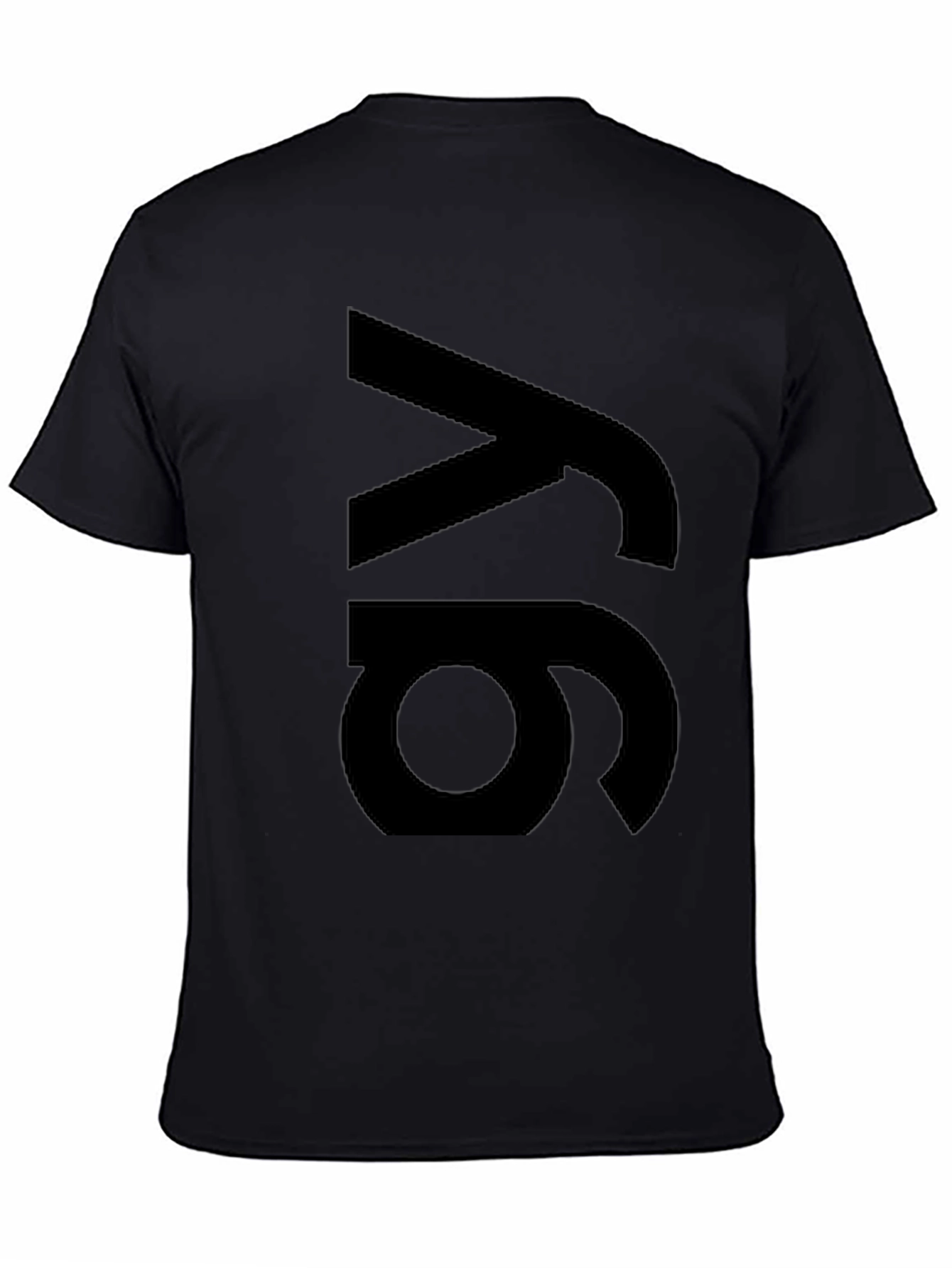 Modern Black 6y Graphic Tee