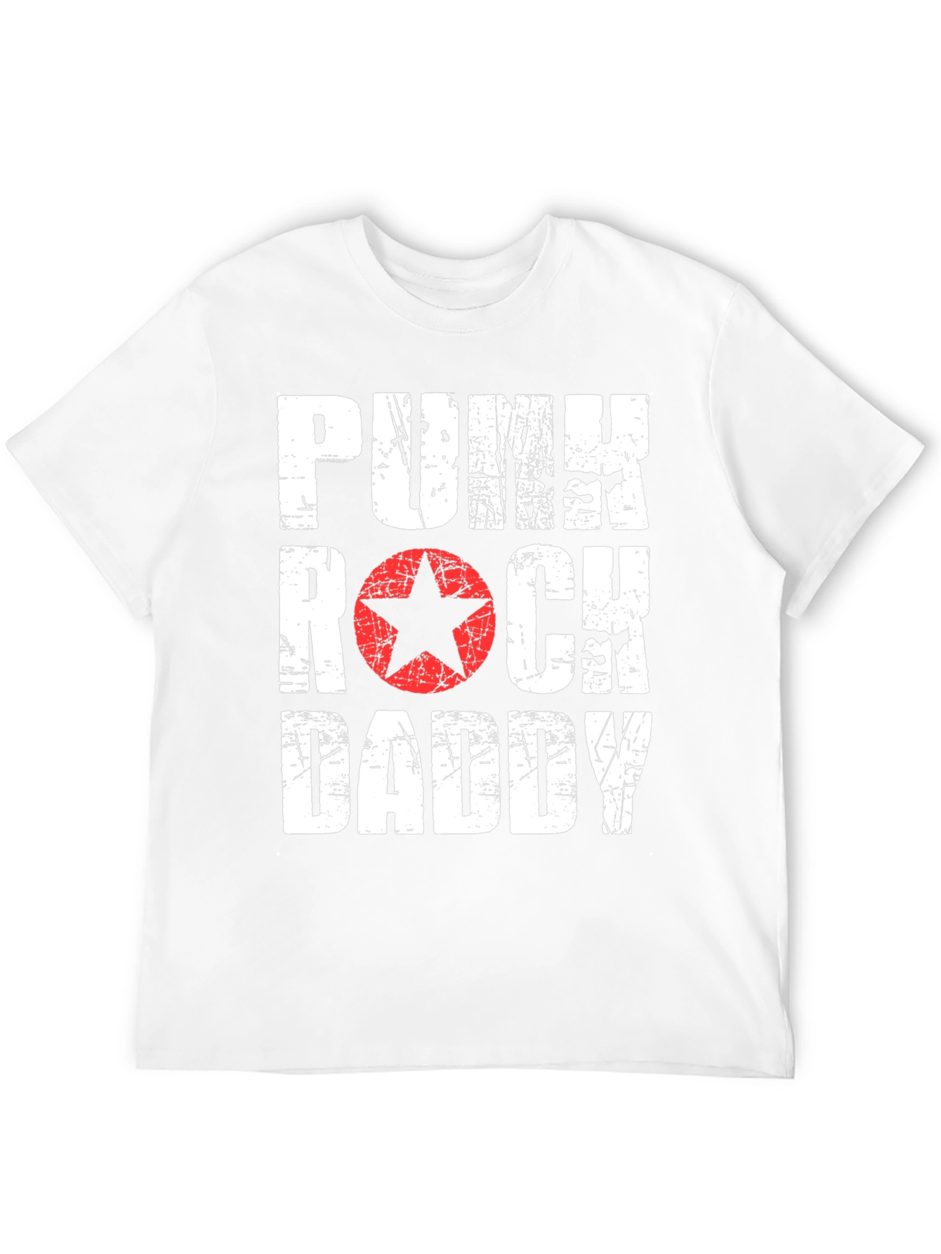 Punk Rock Daddy Graphic T-Shirt - Black